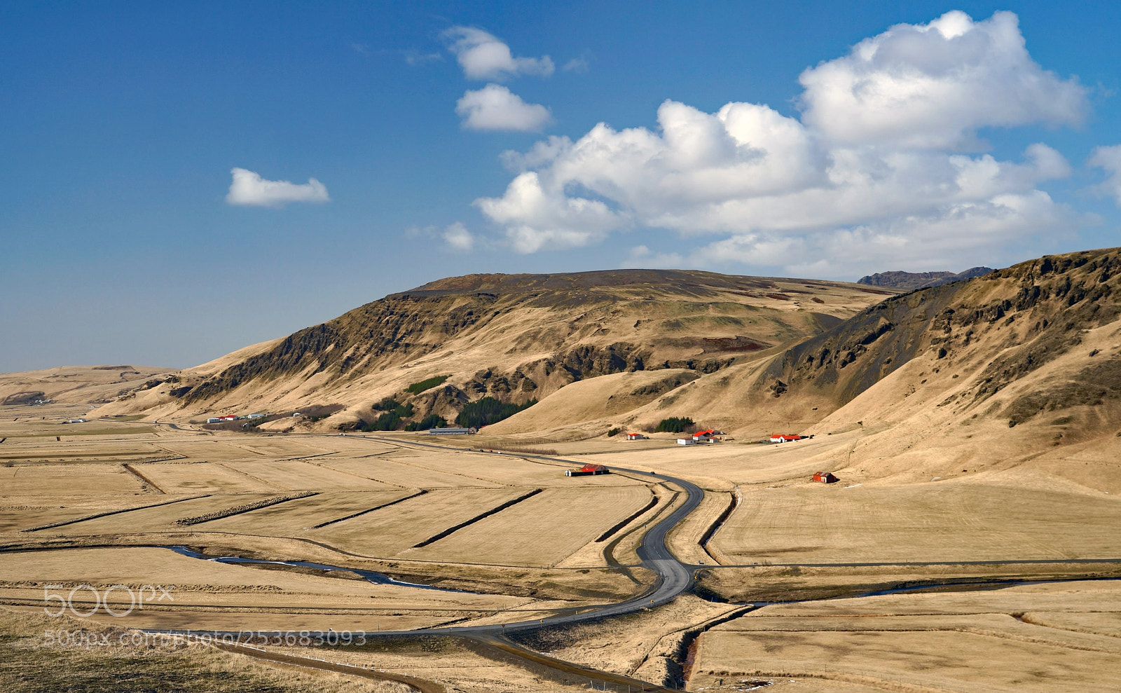 Sony a7 sample photo. Valley near vik, iceland photography