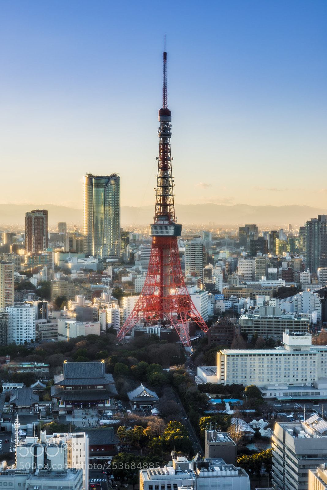 Sony a7R sample photo. Tokyo tower photography