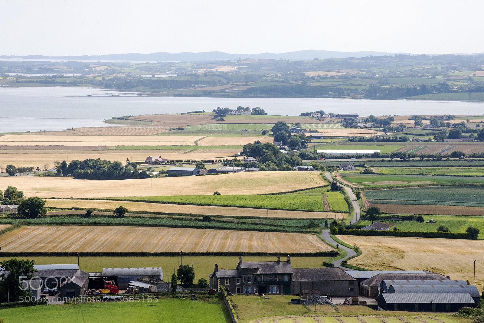 Nikon D600 sample photo. Coastal farms (1) photography