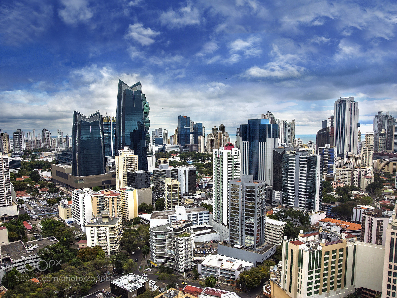 Nikon D7200 sample photo. Downtown panama city skyscrapers photography