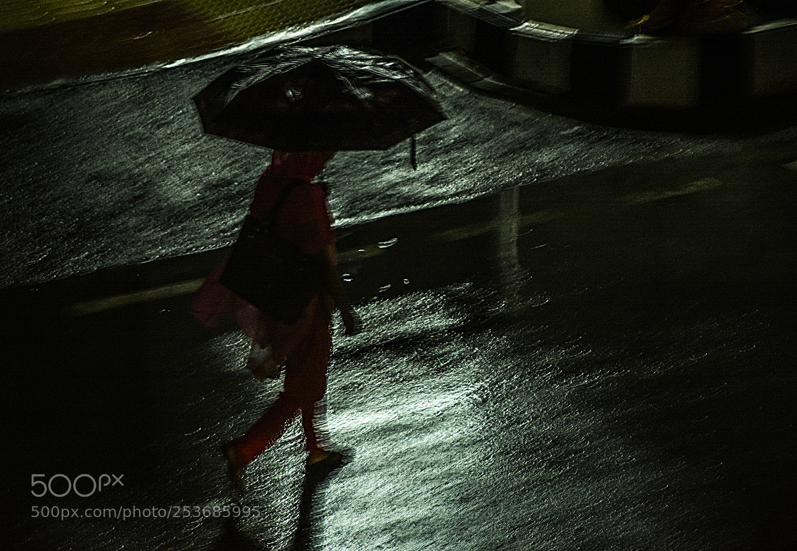 Nikon D7100 sample photo. Lonely rain photography