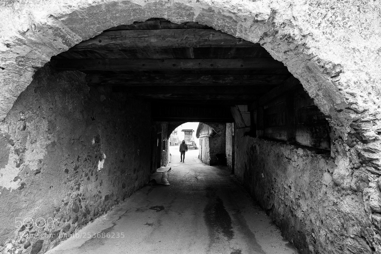 Nikon D800 sample photo. Tunnel photography