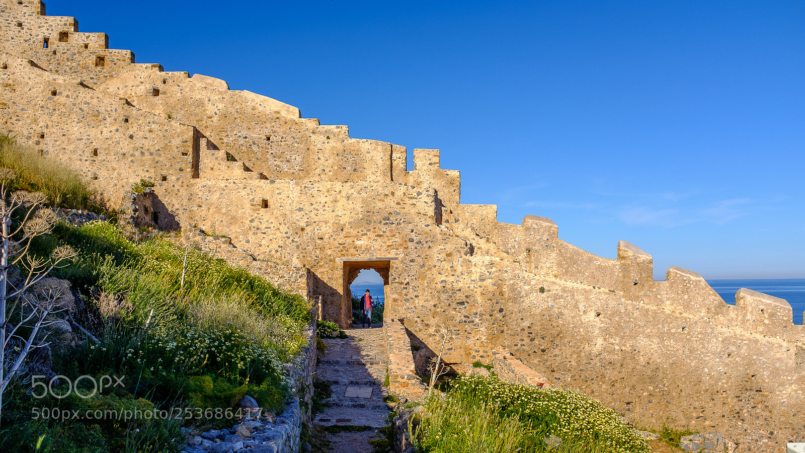 Fujifilm X100F sample photo. Monemvasia photography
