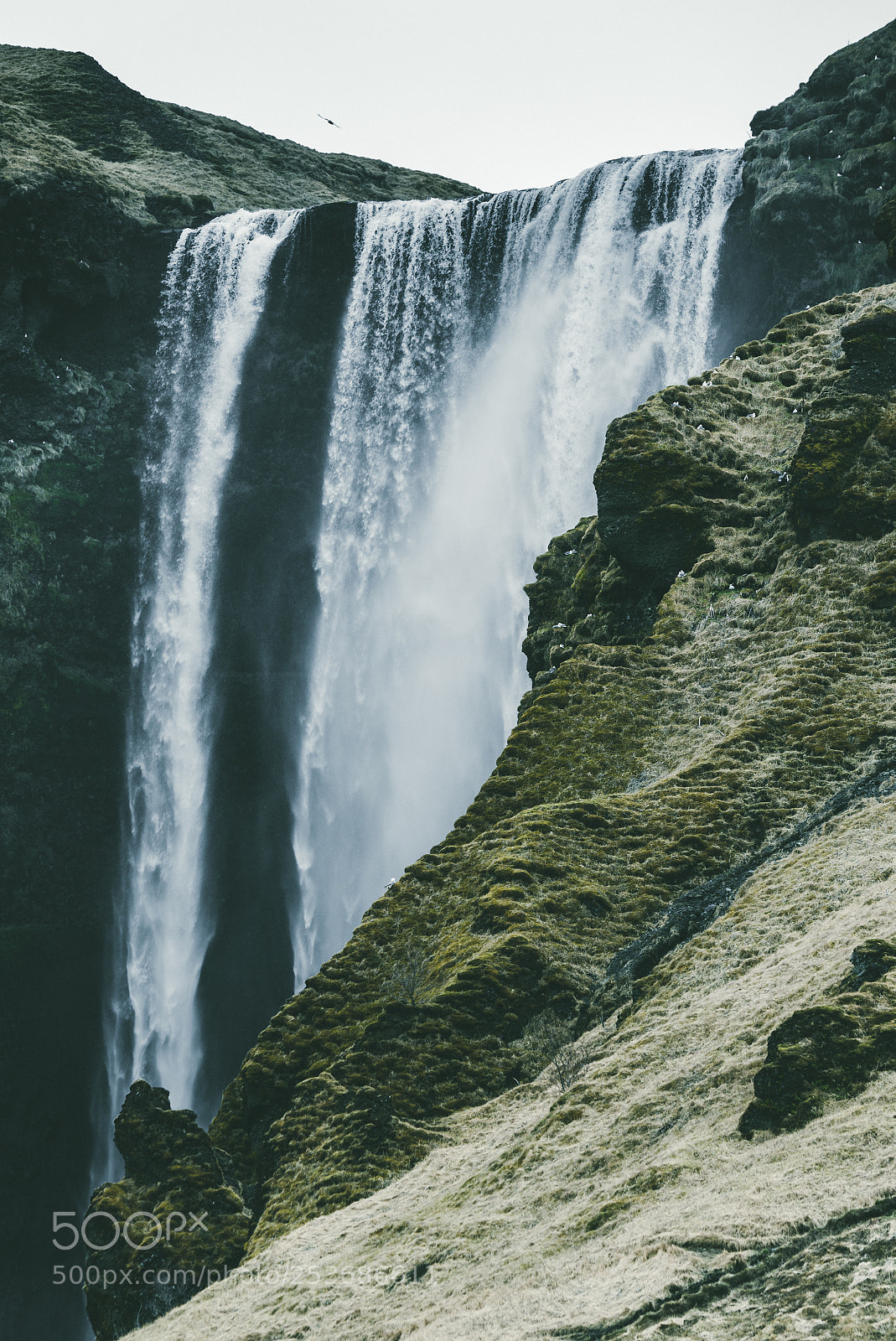 Nikon D600 sample photo. Moody waterfall photography