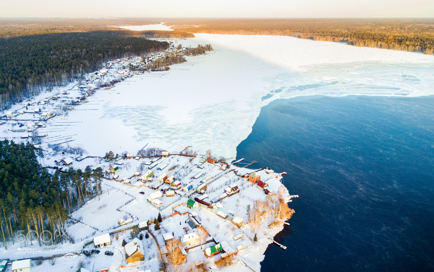 DJI FC220 sample photo. Morning at the dam photography