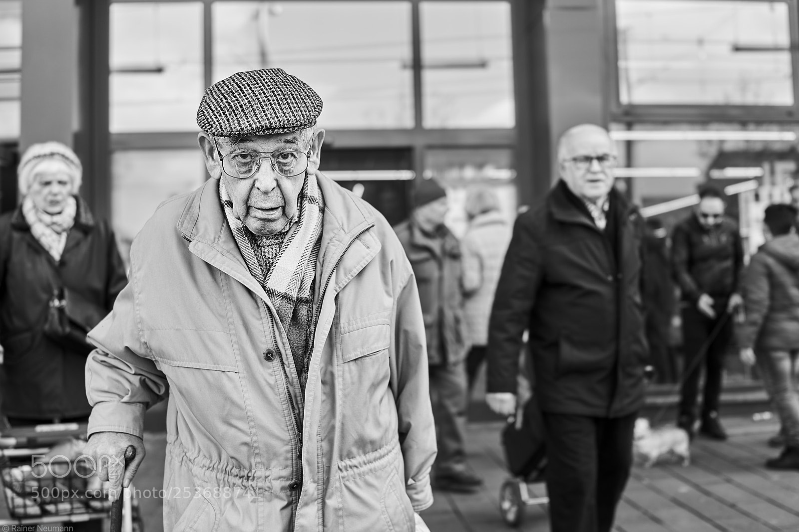 Sony Cyber-shot DSC-RX1R II sample photo. Mann 545 b&w photography