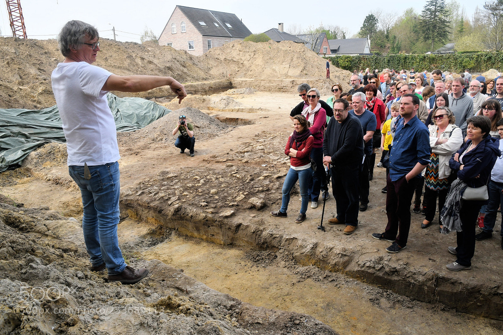 Nikon D500 sample photo. Archeologische vondst opnieuw begraven photography