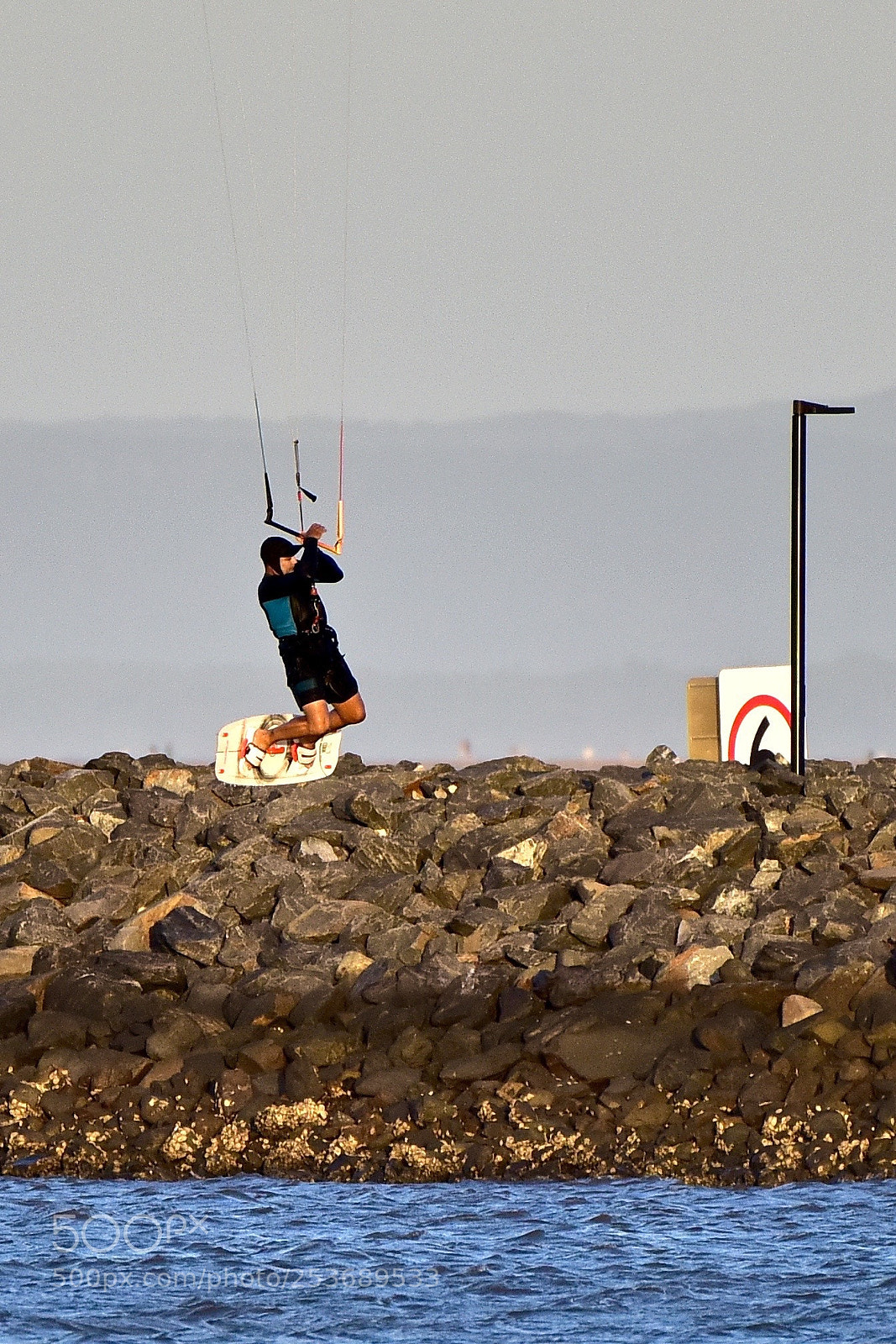Nikon D810 sample photo. Kite surfing photography