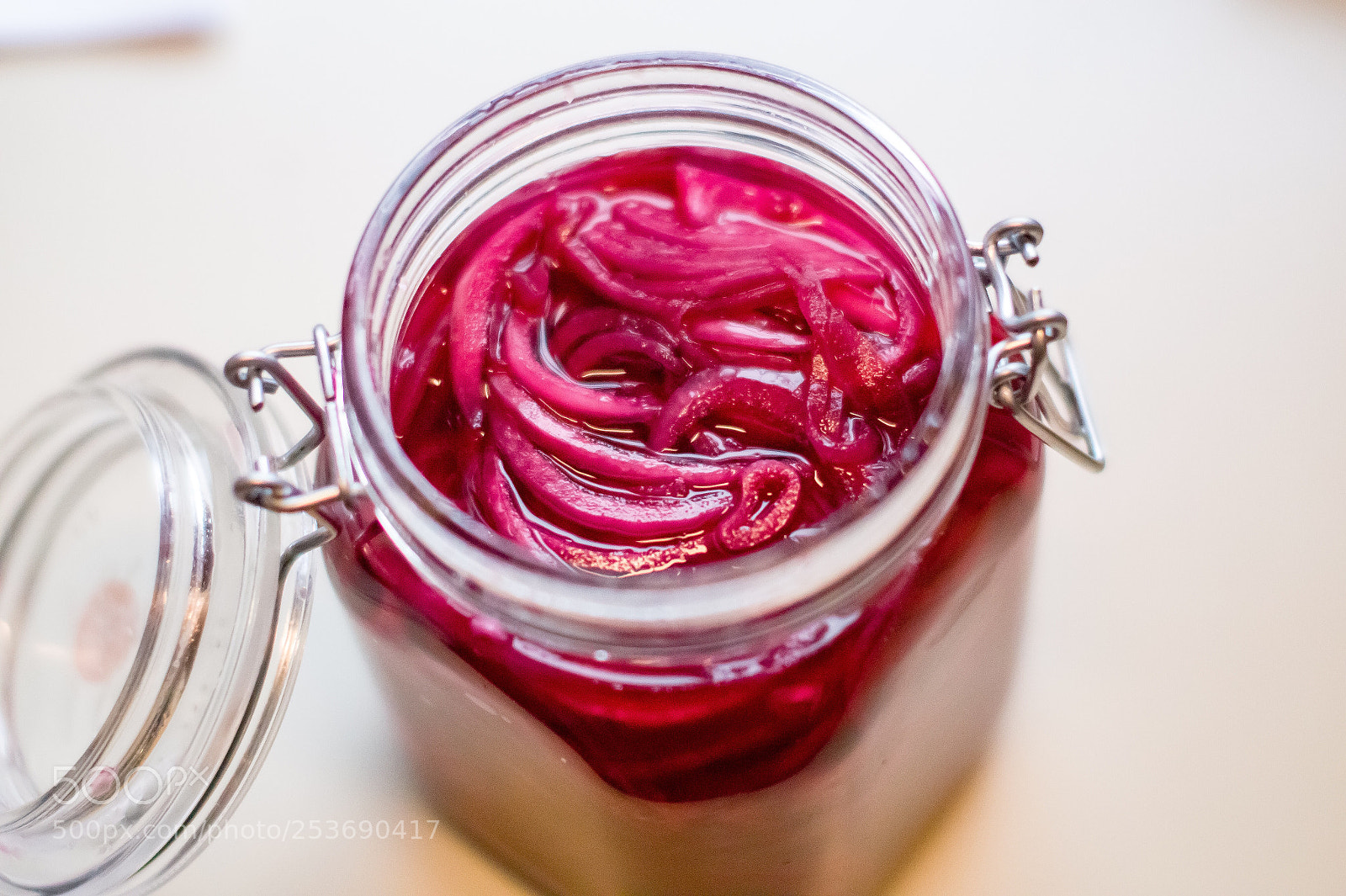Sony SLT-A58 sample photo. Pickled red onions photography
