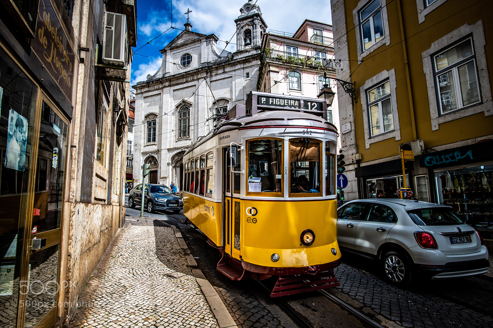 Nikon D850 sample photo. Lisbon trams portugal photography