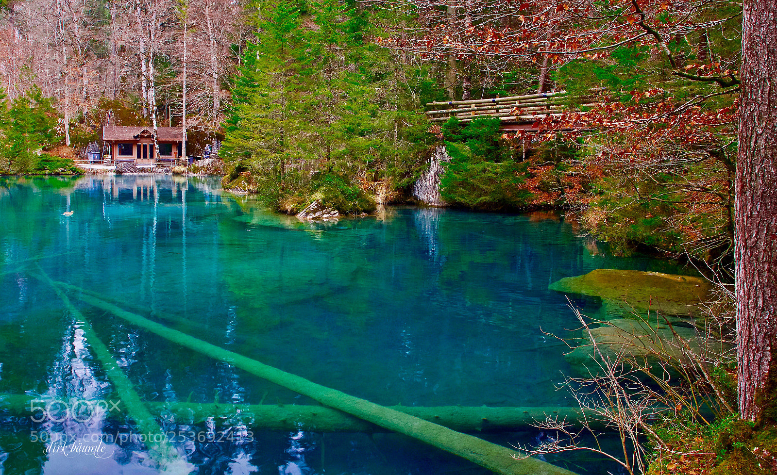 Sony SLT-A65 (SLT-A65V) sample photo. Der blausee  photography