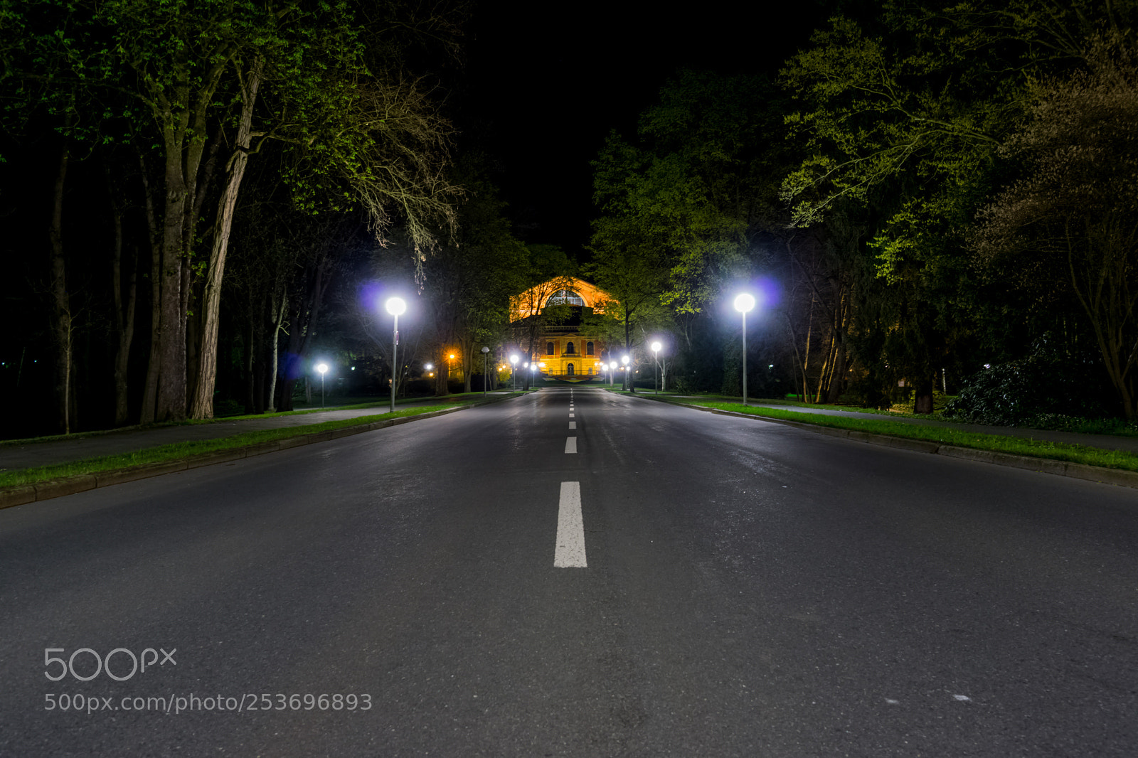 Sony a6000 sample photo. Road to bayreuth festspielhaus photography