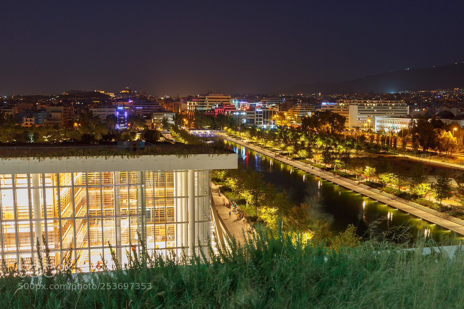 Canon EOS 50D sample photo. Stavros niarchos foundation cultural photography