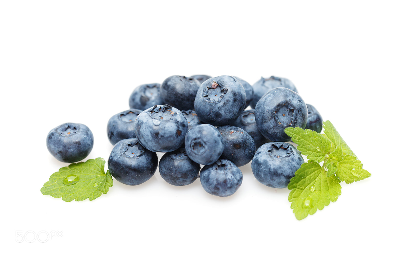 Canon EOS 5D Mark II sample photo. Blueberry berries isolated on photography