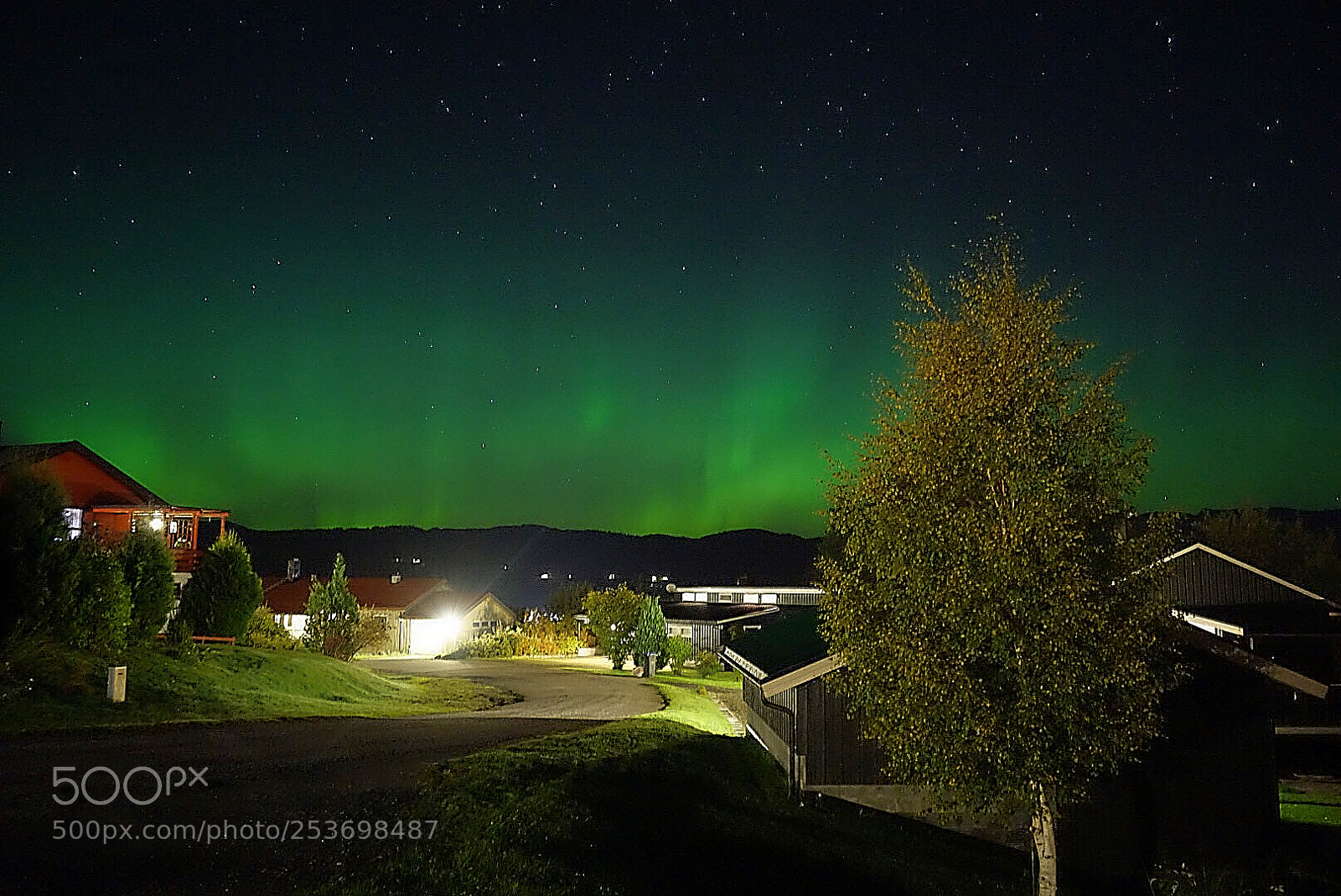 Sony a7R sample photo. Nordlys i korsvegen photography