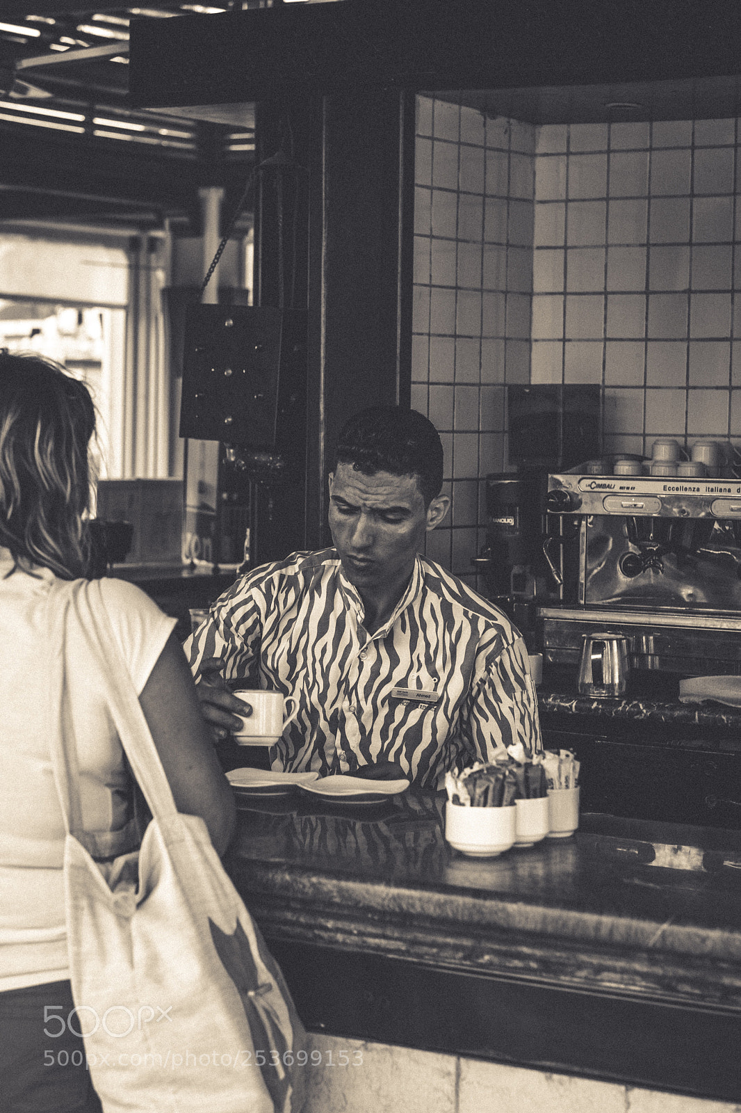 Fujifilm X-T2 sample photo. Egyptian barista photography
