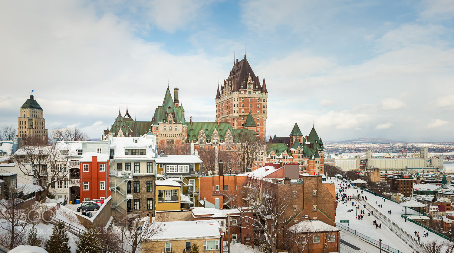 Canon EOS-1D X sample photo. Ch teau frontenac, qu photography