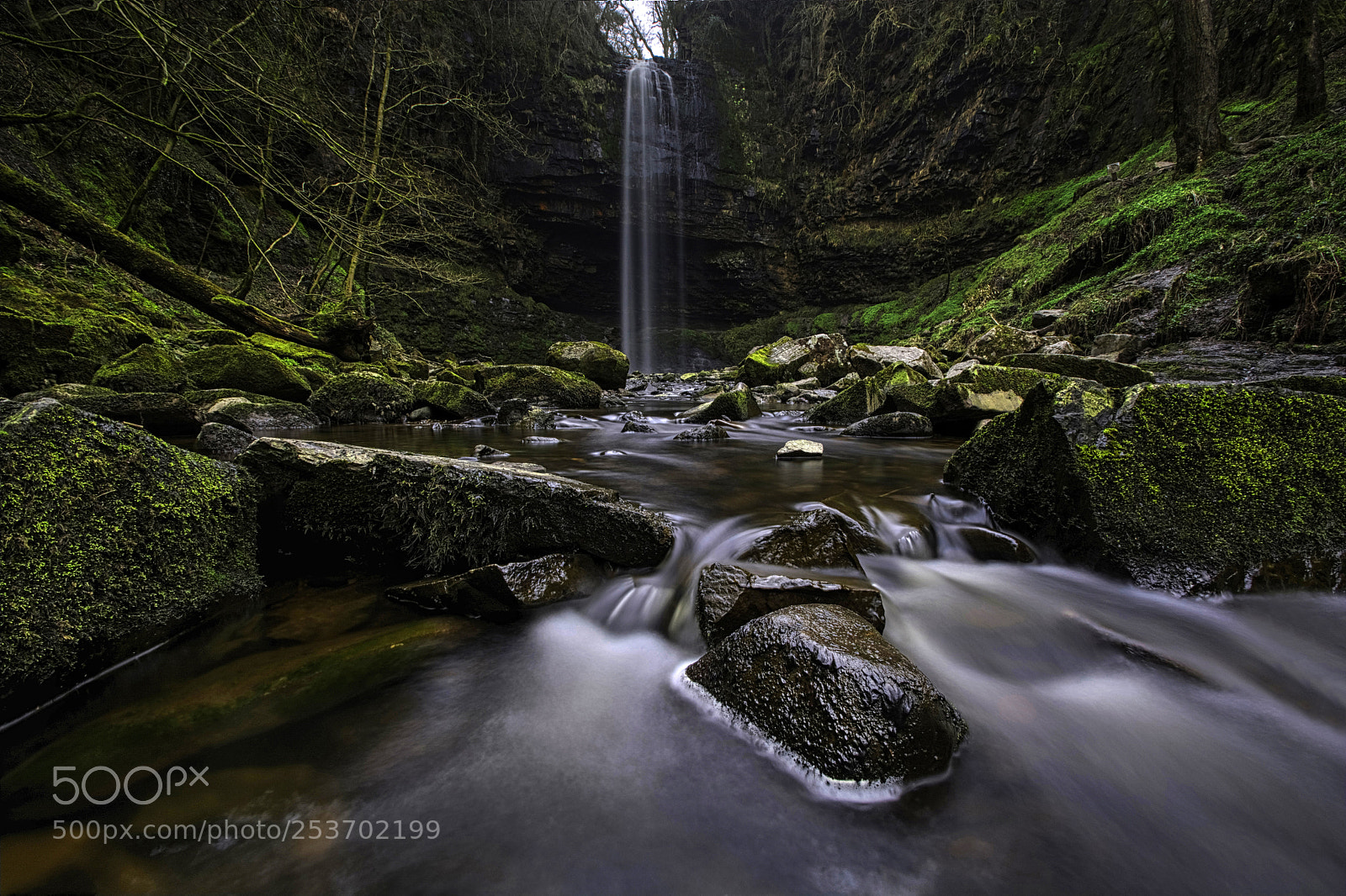 Nikon D7100 sample photo. Henrhyd waterfall photography