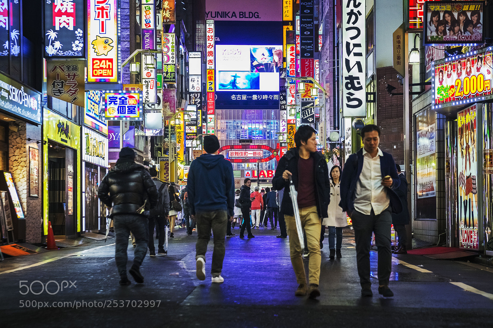 Nikon D610 sample photo. Tokyo nights photography