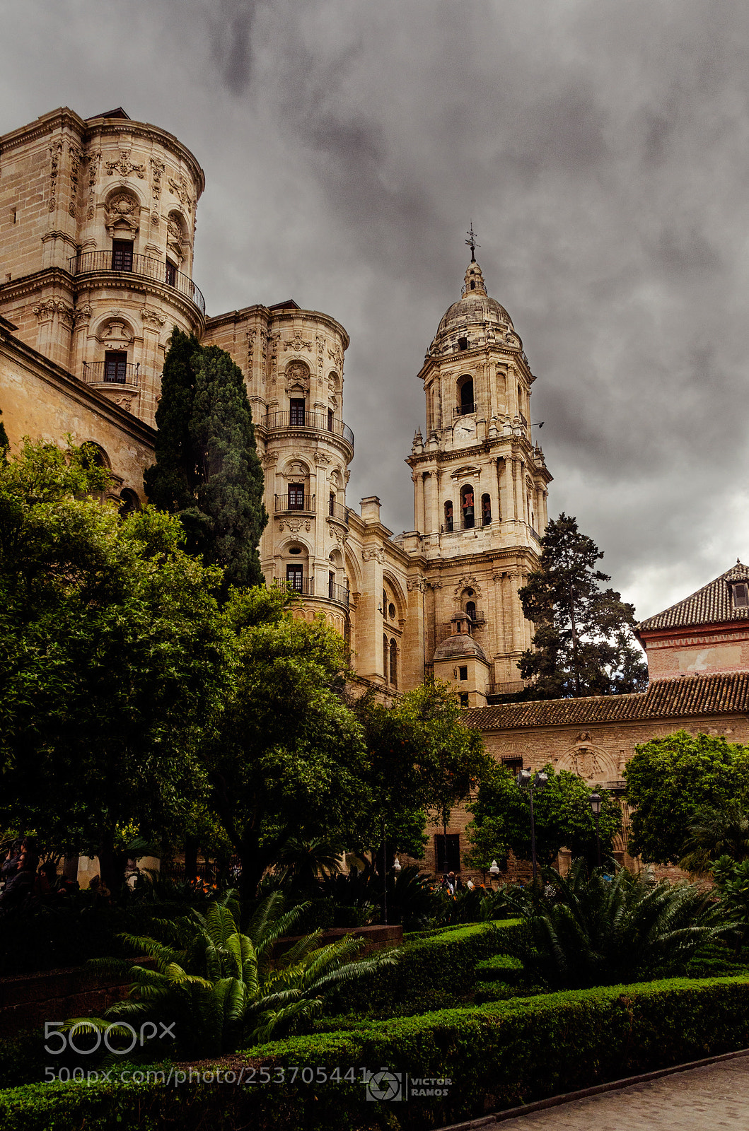 Nikon D7000 sample photo. Catedral de málaga photography