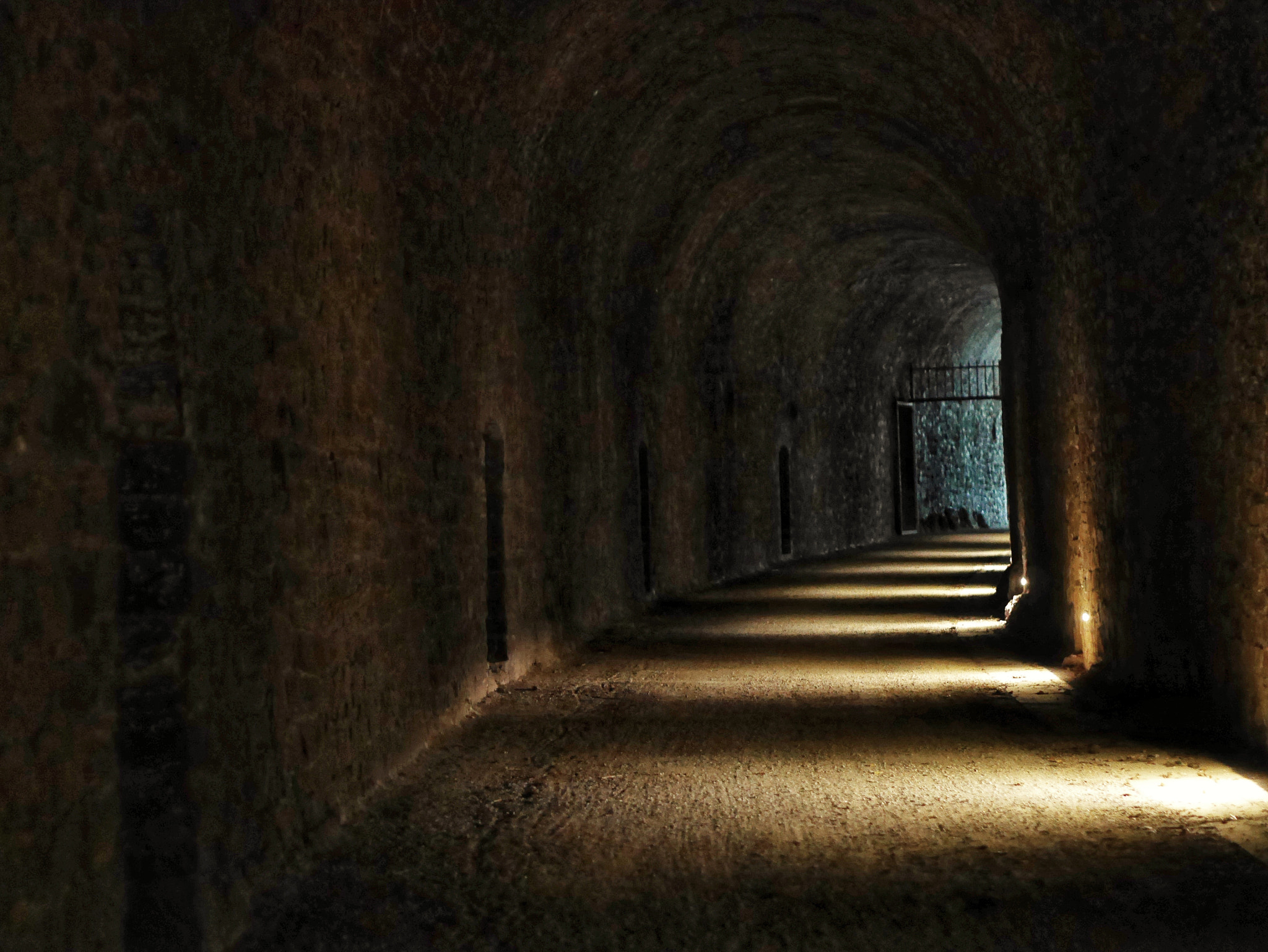 Panasonic Lumix DMC-GF7 sample photo. Old railway tunnel photography