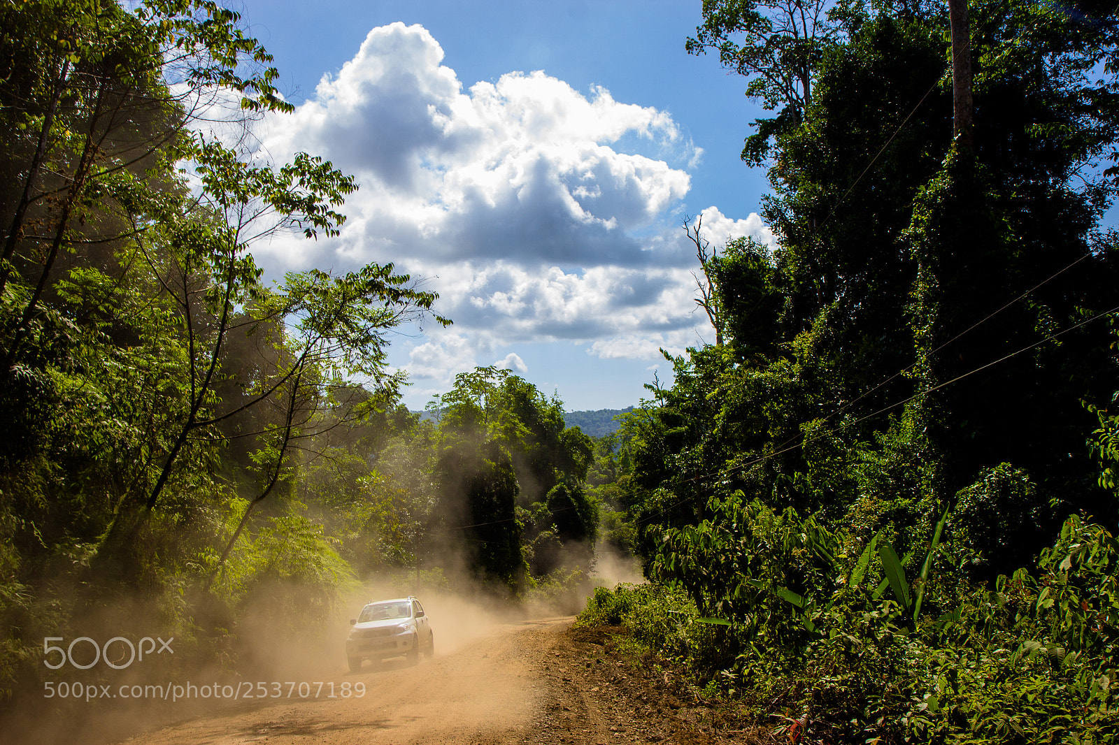 Canon EOS 60D sample photo. Dusty road photography