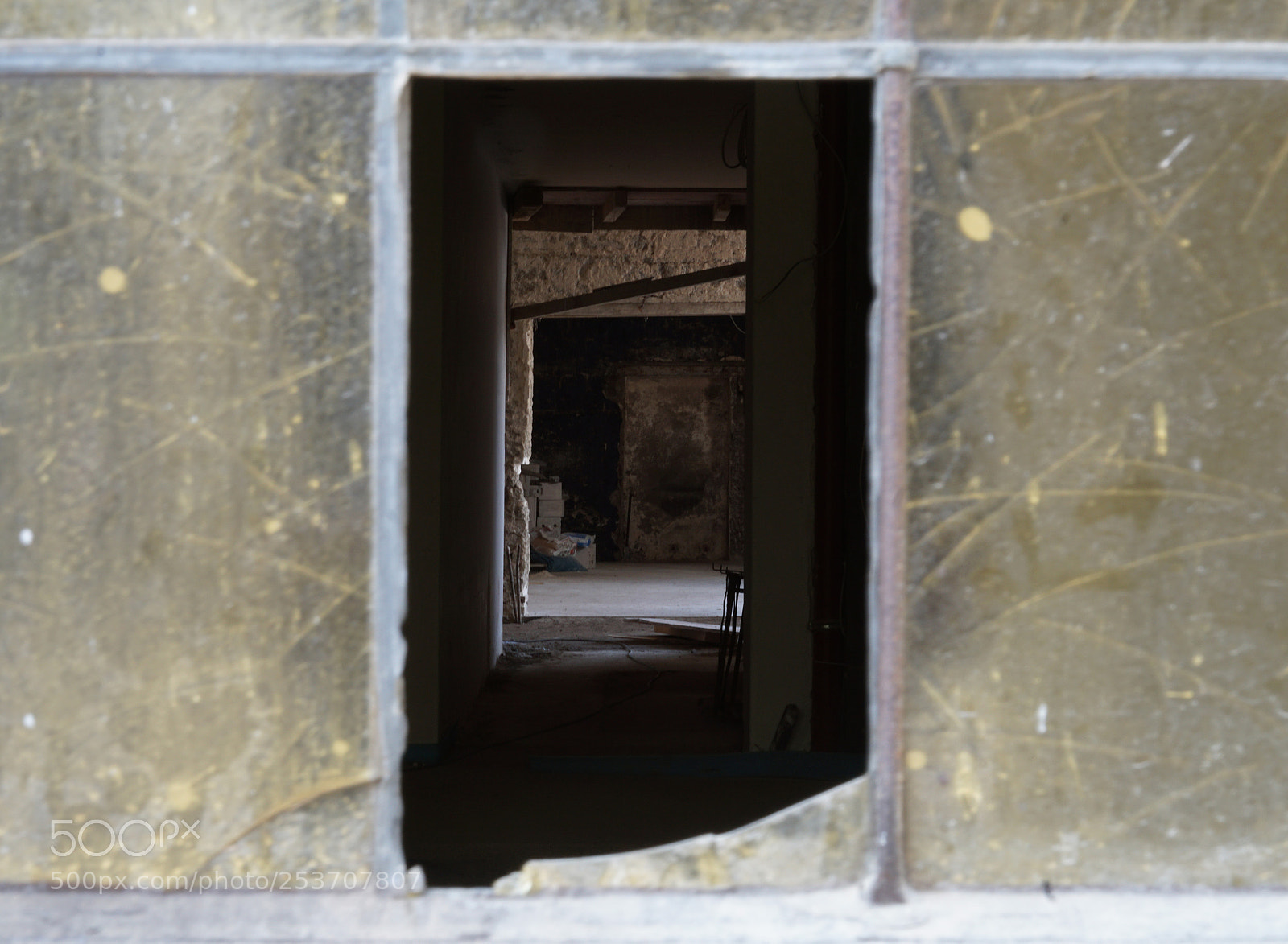 Sony ILCA-77M2 sample photo. View through a broken photography