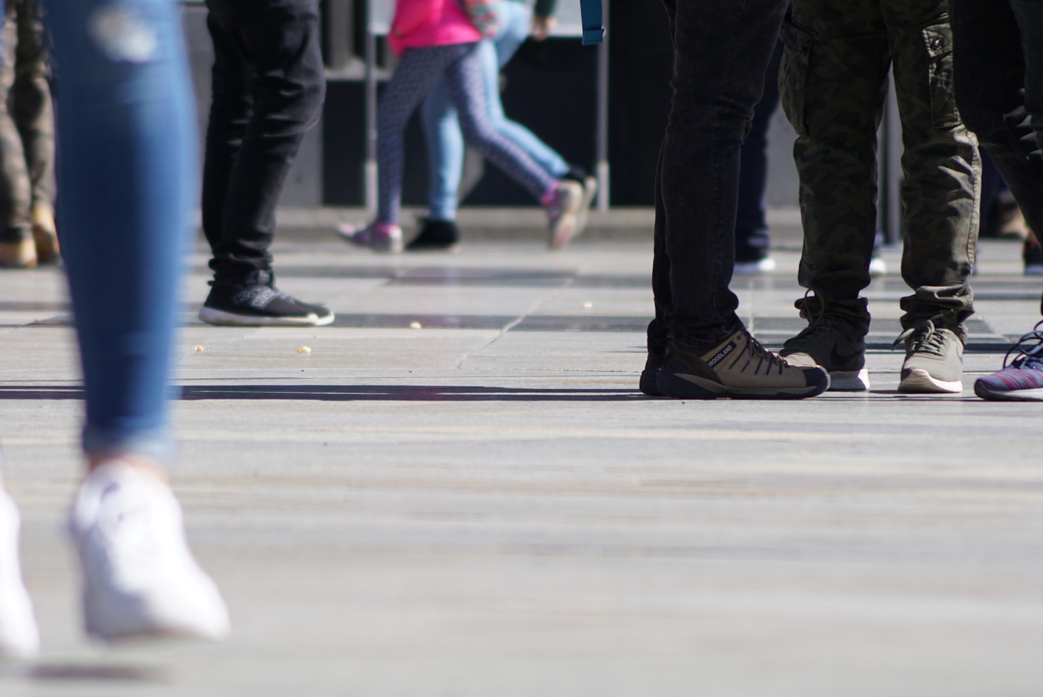 Sony DT 55-200mm F4-5.6 SAM sample photo. People in motion photography