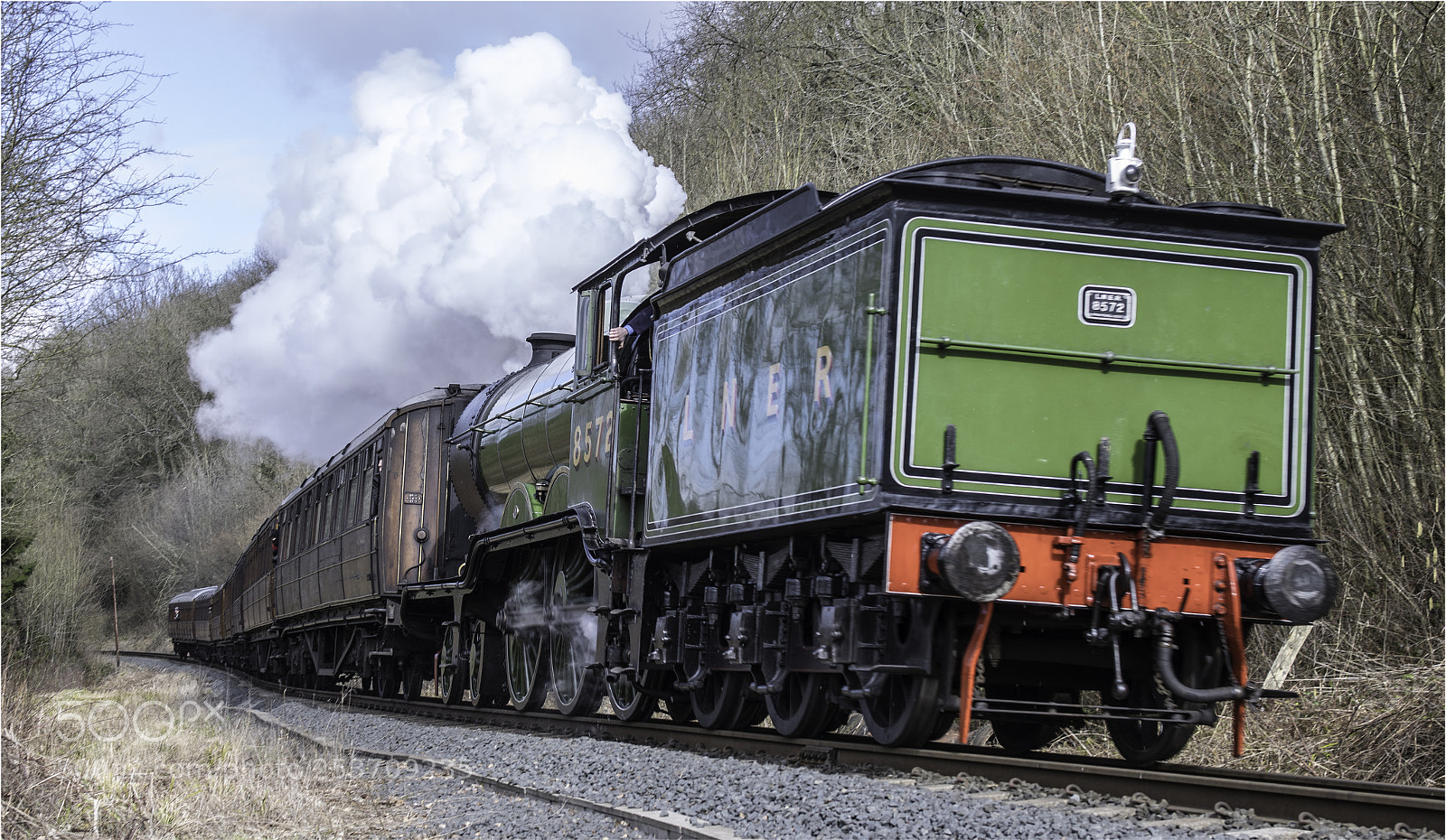 Nikon D500 sample photo. Severn valley railway photography