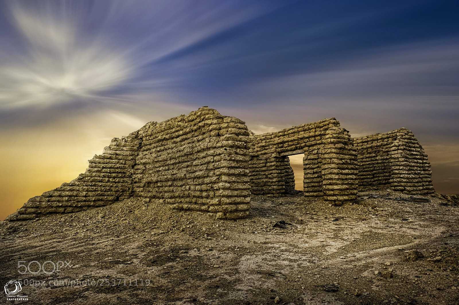 Fujifilm X-T2 sample photo. Old saudi architecture ruins photography