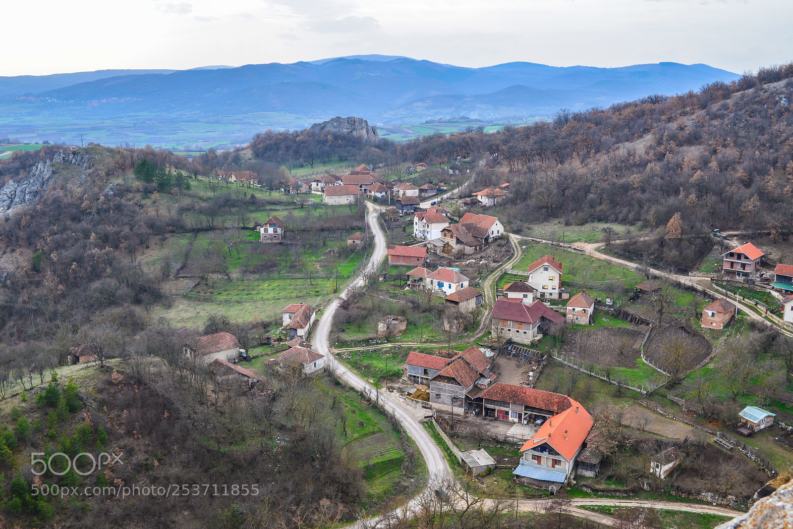 Nikon D600 sample photo. Above the village photography