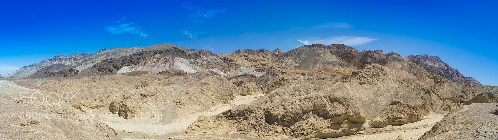 Nikon D810 sample photo. Panoramic artist's palette photography