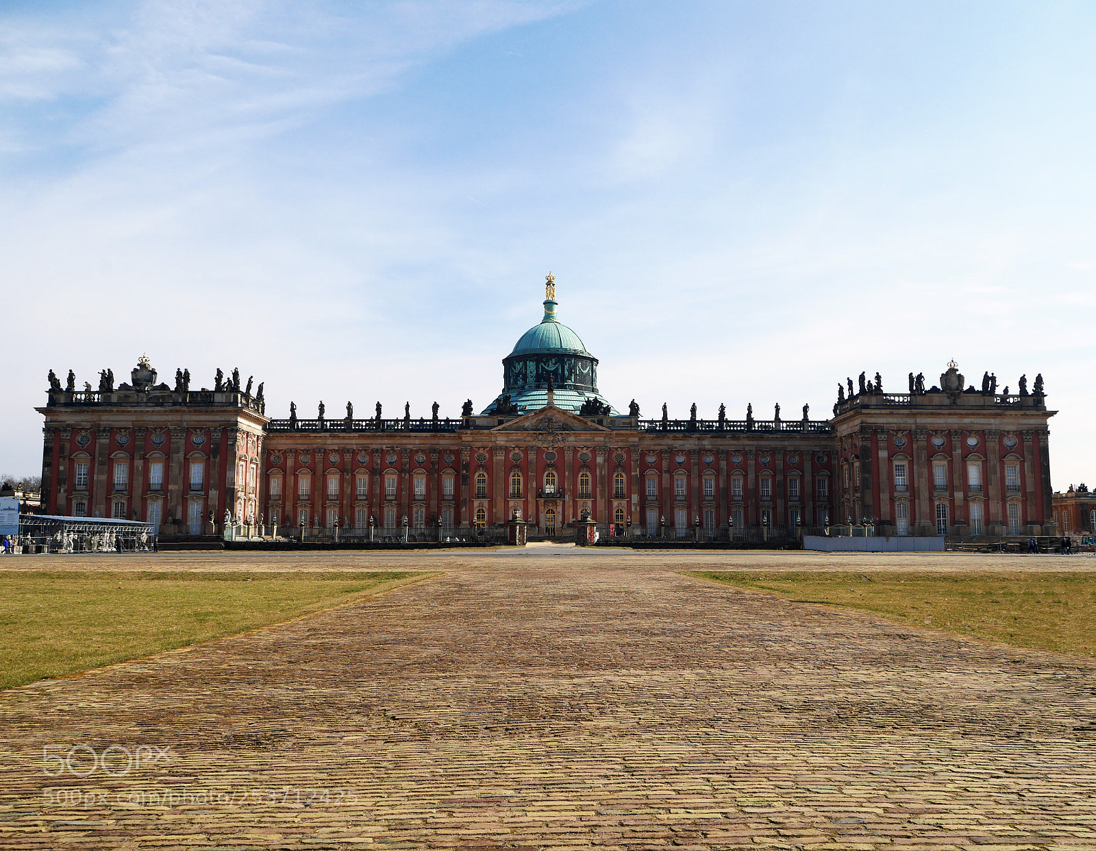 Panasonic Lumix DMC-GX7 sample photo. New palace in potsdam photography