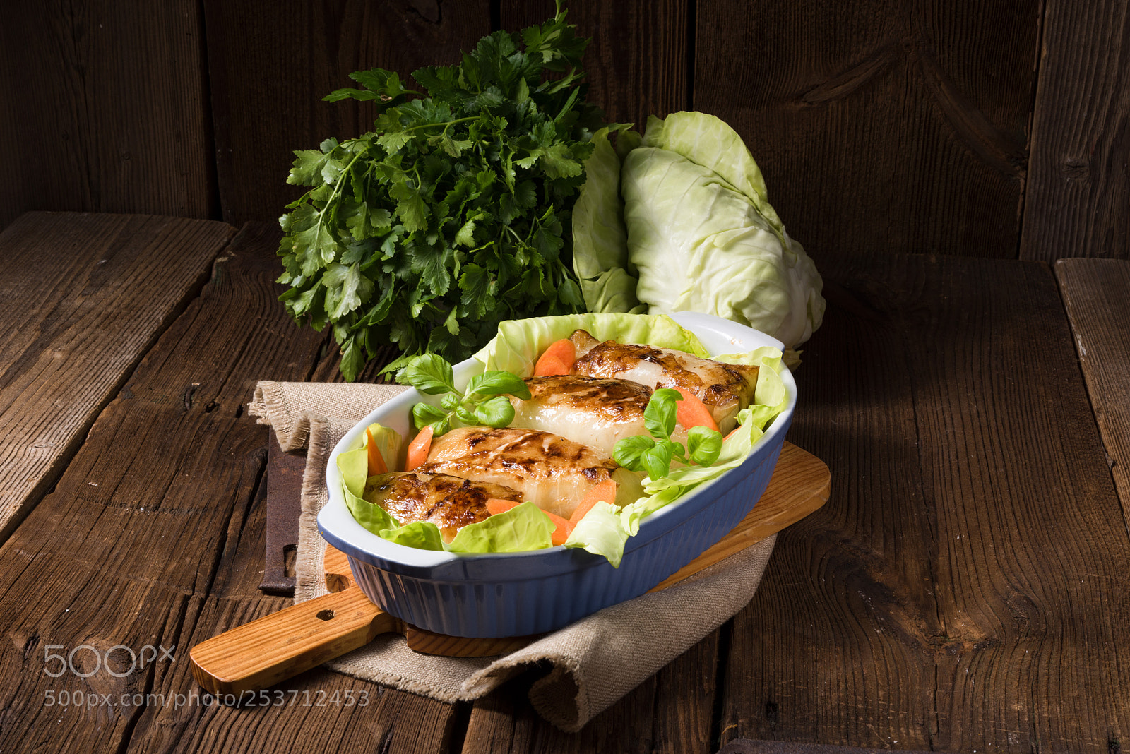 Nikon D810 sample photo. Cabbage rolls with minced photography
