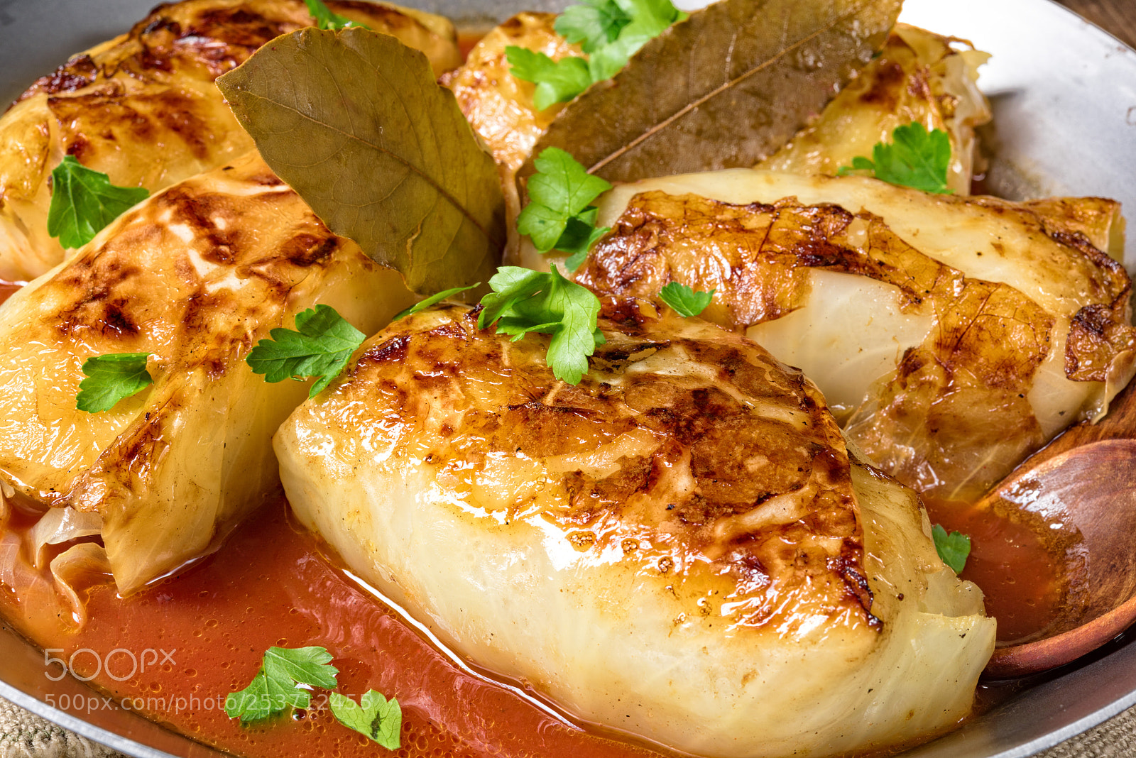 Nikon D810 sample photo. Baked cabbage rolls in photography
