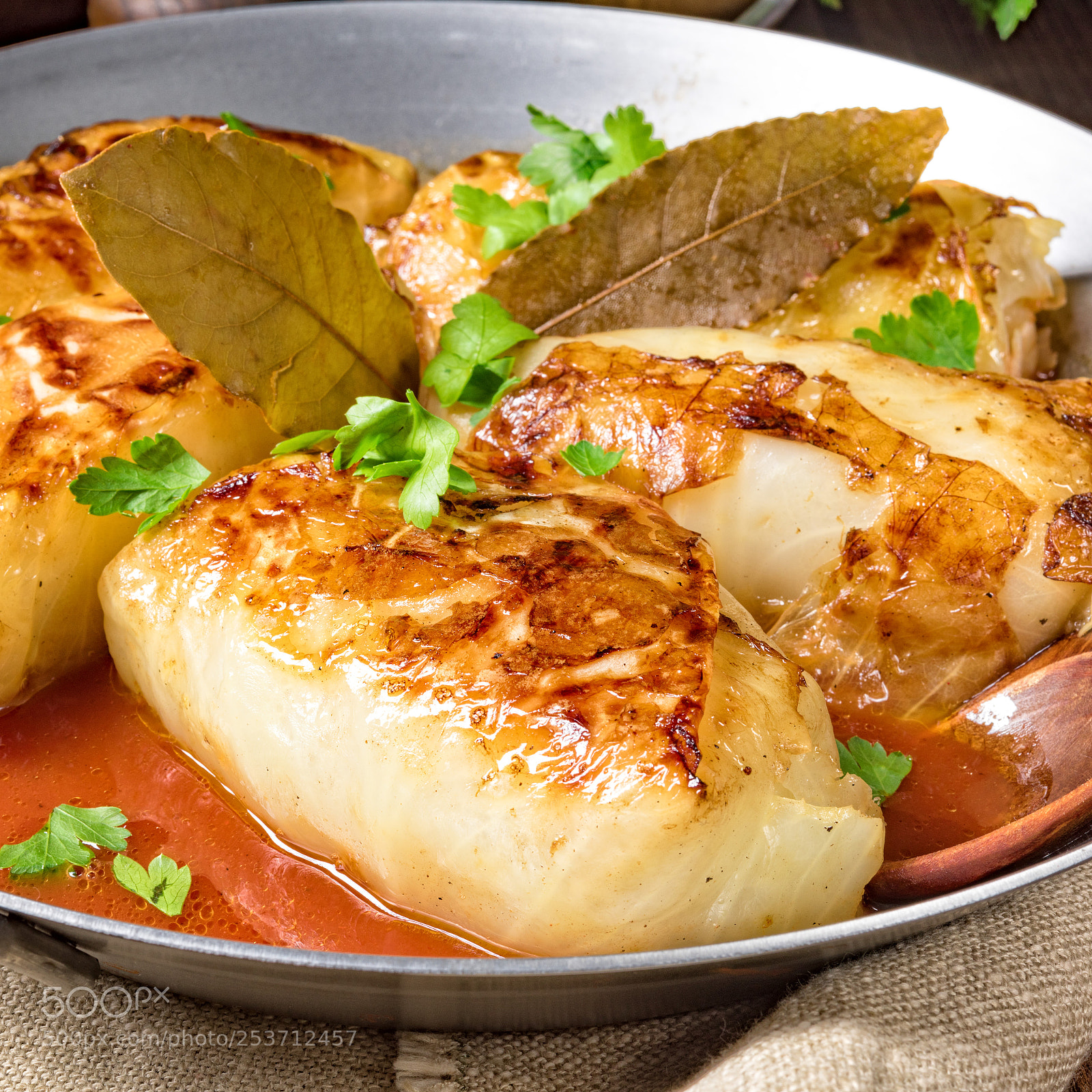 Nikon D810 sample photo. Baked cabbage rolls in photography
