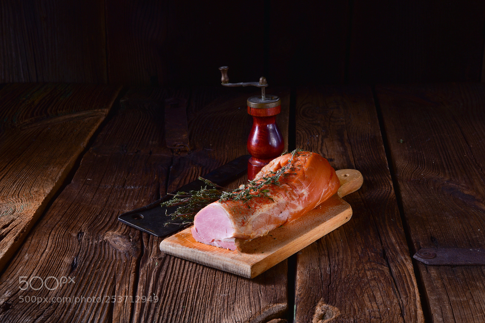 Nikon D810 sample photo. Pork tenderloin smoked with photography