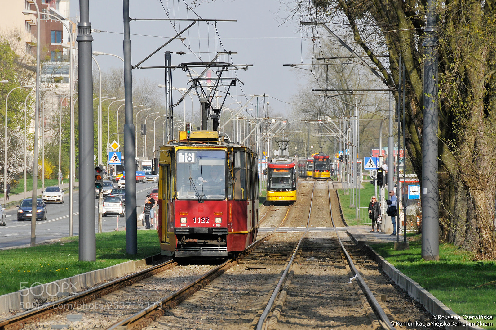 Nikon D300 sample photo. Konstal 105na warszawa photography