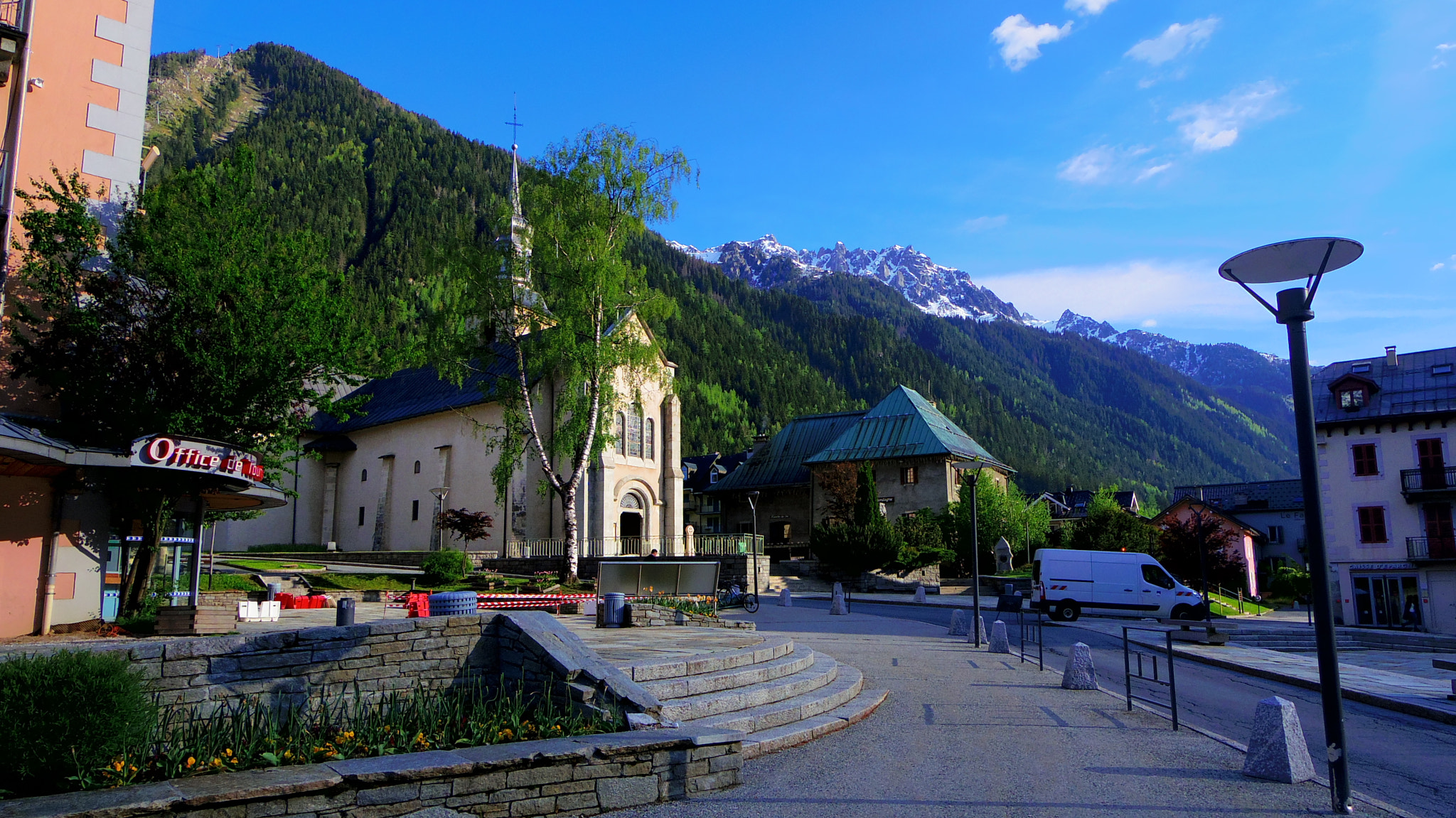 Pentax Q-S1 sample photo. The church in the alps photography