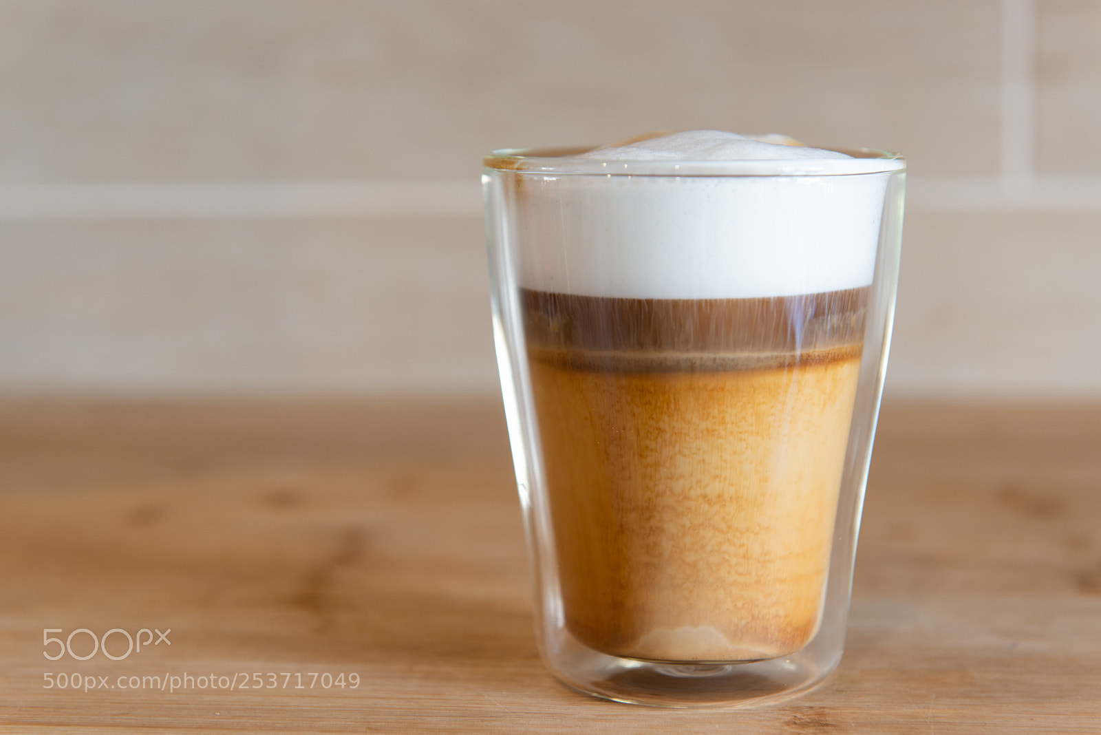 Nikon D800 sample photo. Multilayer coffee or cappuccino photography