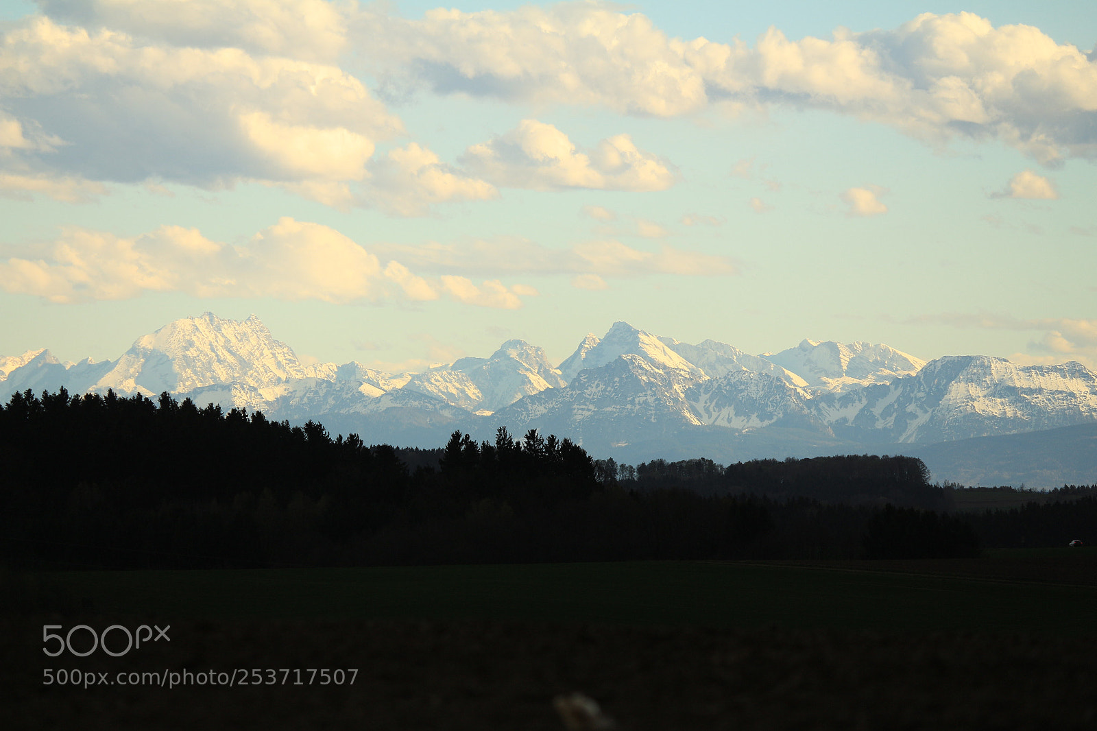 Canon EF-S 55-250mm F4-5.6 IS II sample photo. April alps i photography