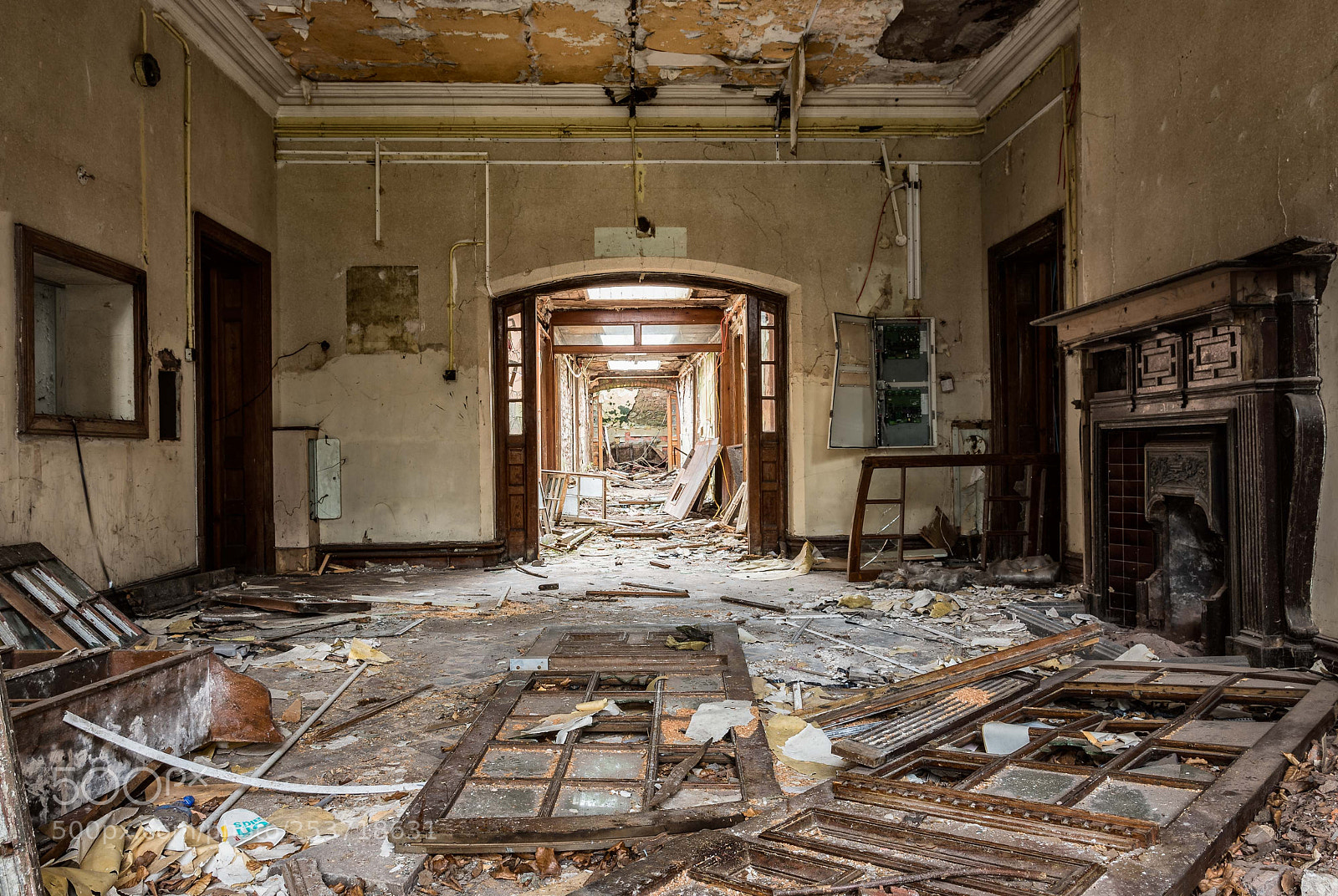 Nikon D7200 sample photo. Talgarth hospital photography