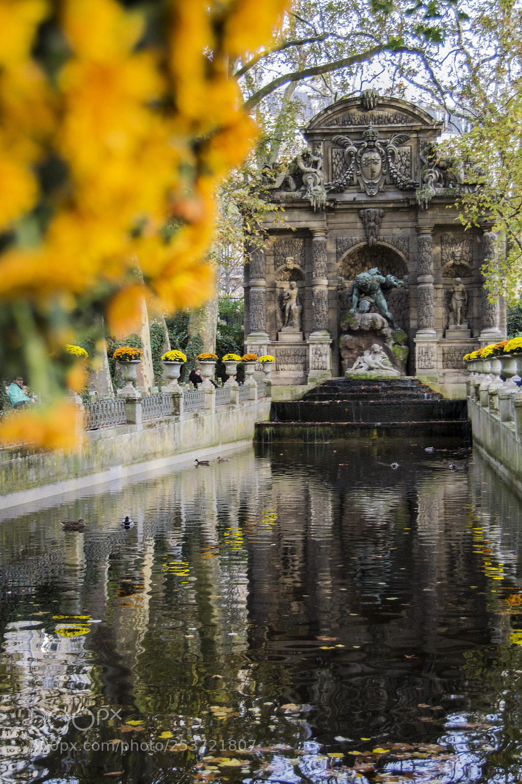 Nikon D3100 sample photo. Fontaine médicis photography