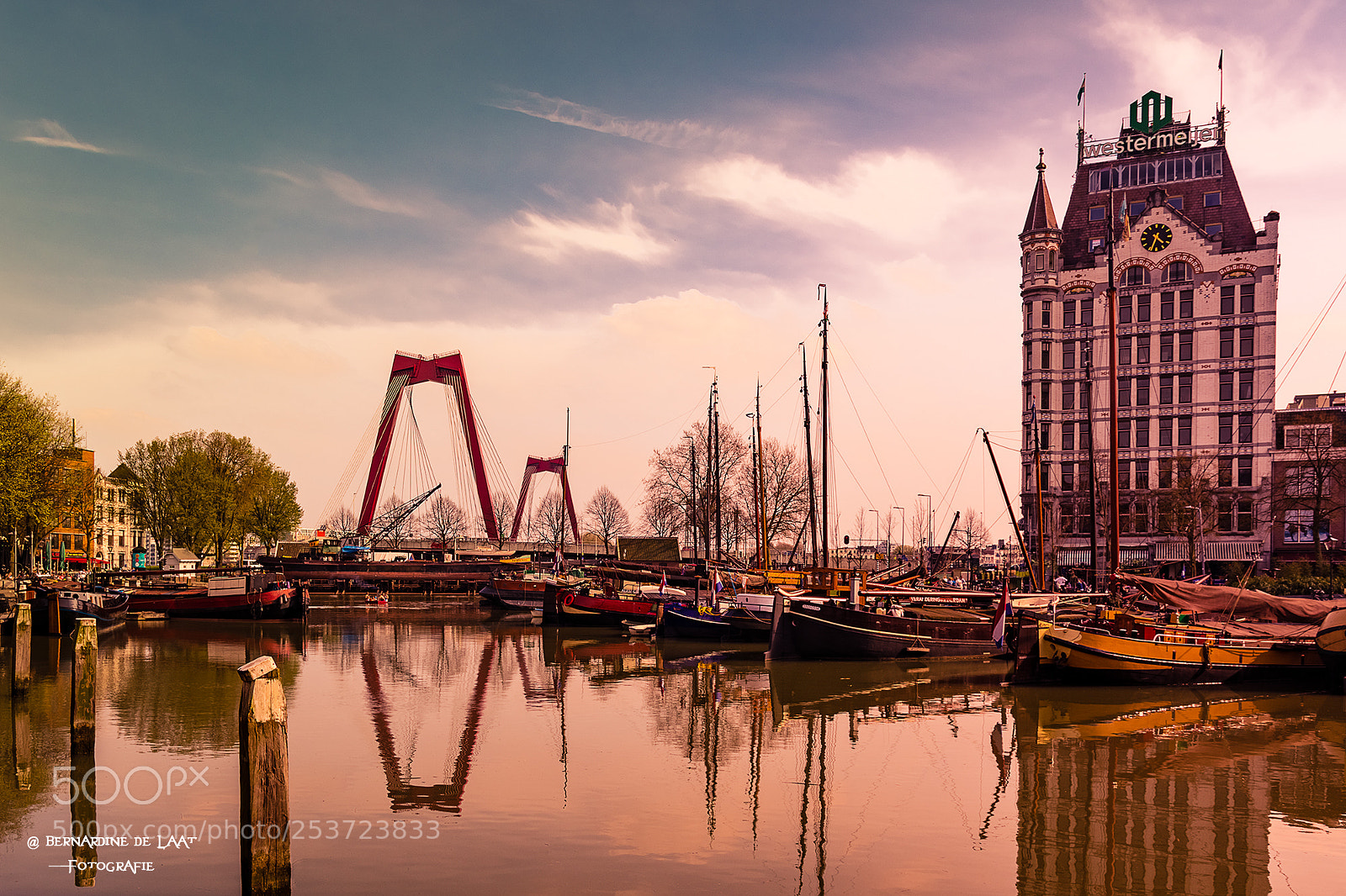 Nikon D7100 sample photo. Spanish harbour in rotterdam photography