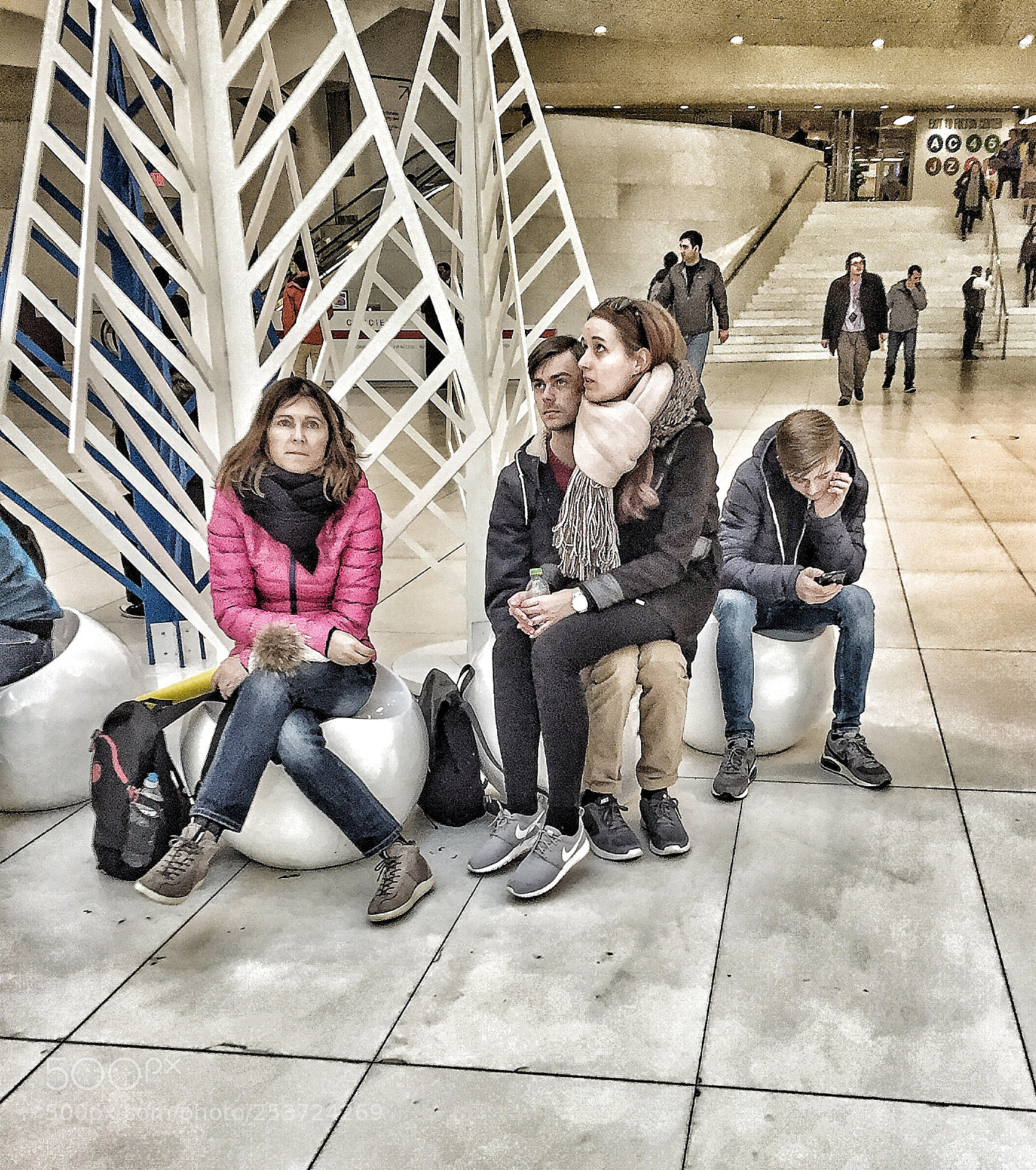 Apple iPhone 6 sample photo. In the oculus, nyc photography