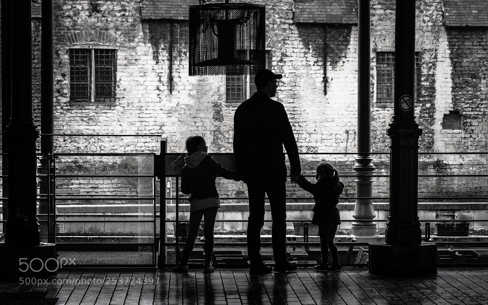 Nikon D3300 sample photo. Father and daughters photography