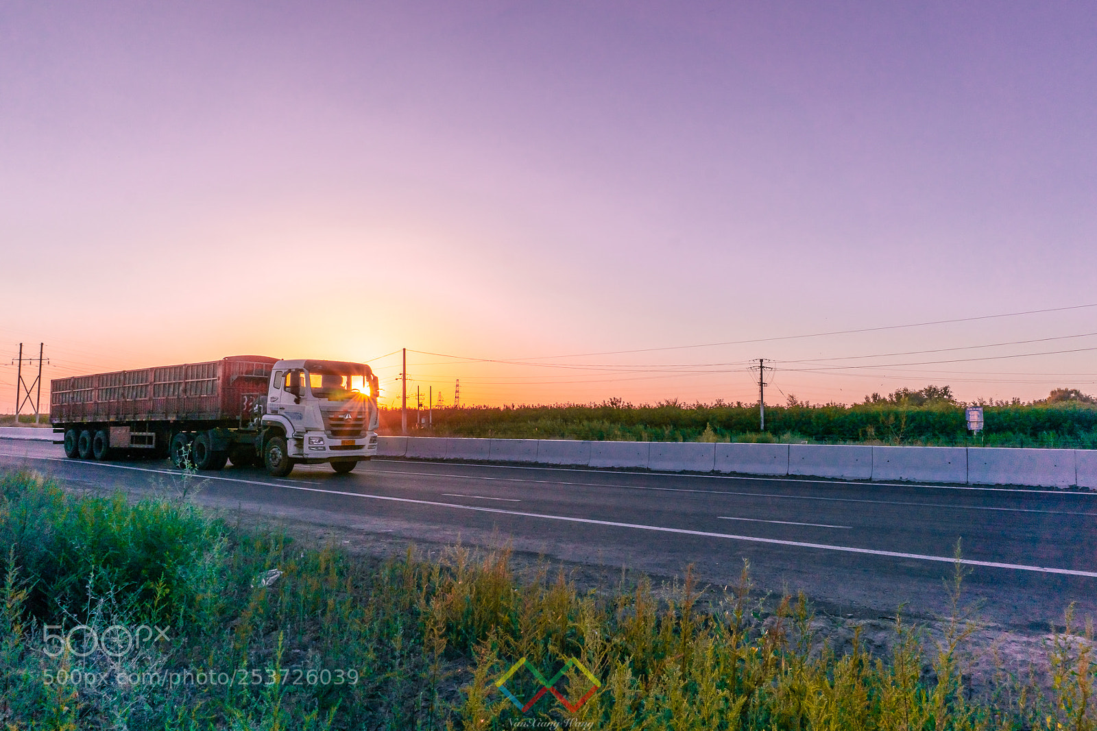 Sony a6000 sample photo. Sunset highway photography