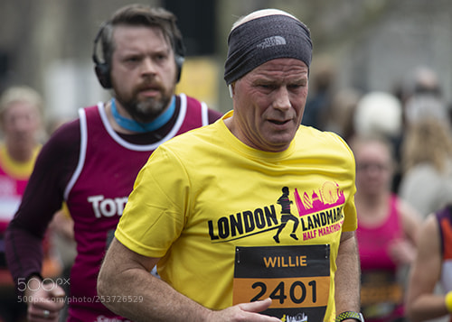 Nikon D600 sample photo. London landmark half marathon photography