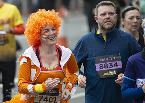 Nikon D600 sample photo. London landmark half marathon photography