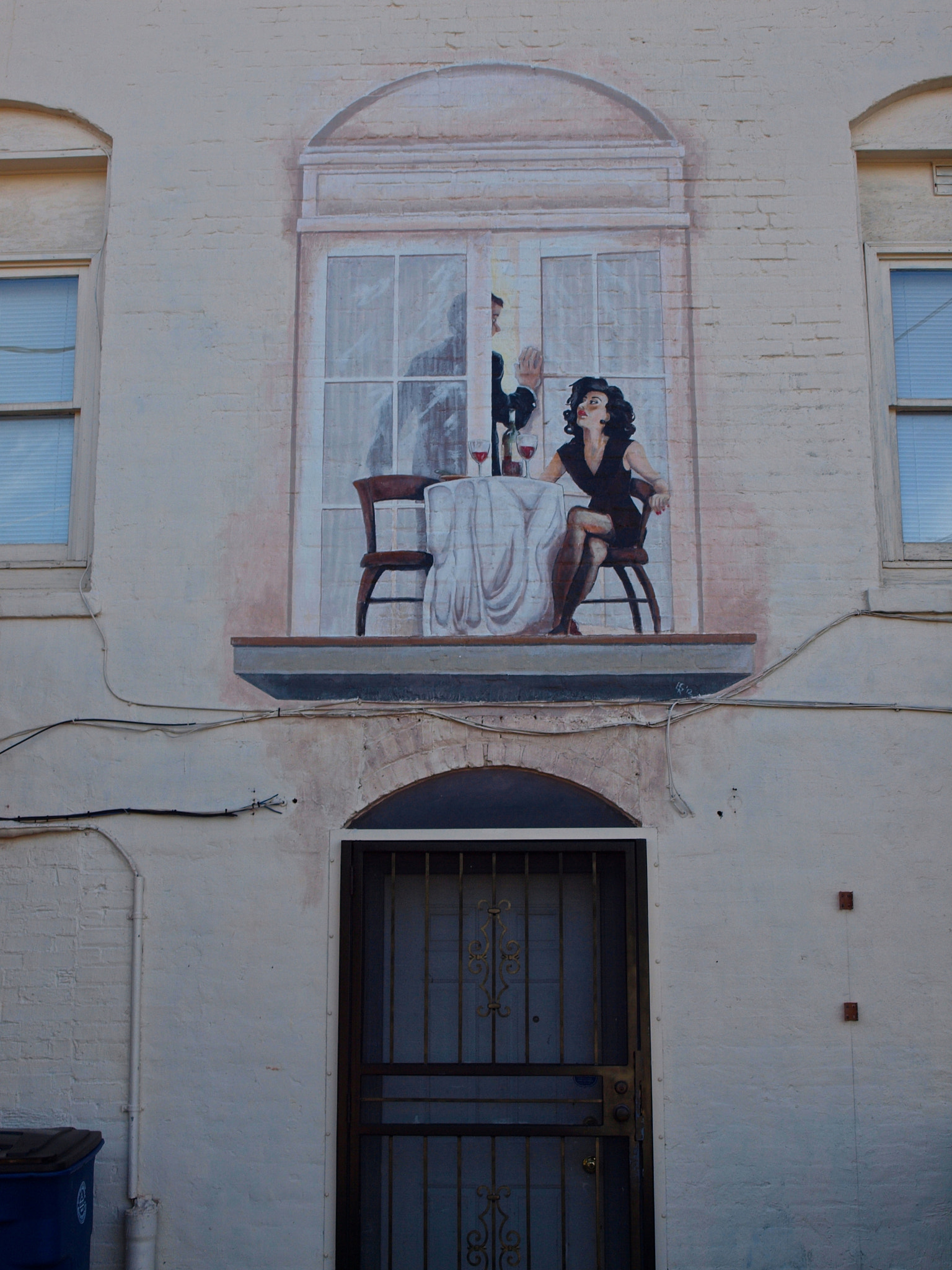 Olympus E-30 sample photo. Mural photography